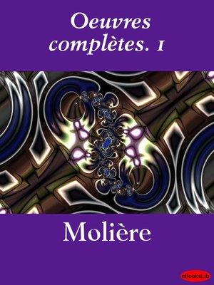 cover image of Oeuvres complètes. 1
